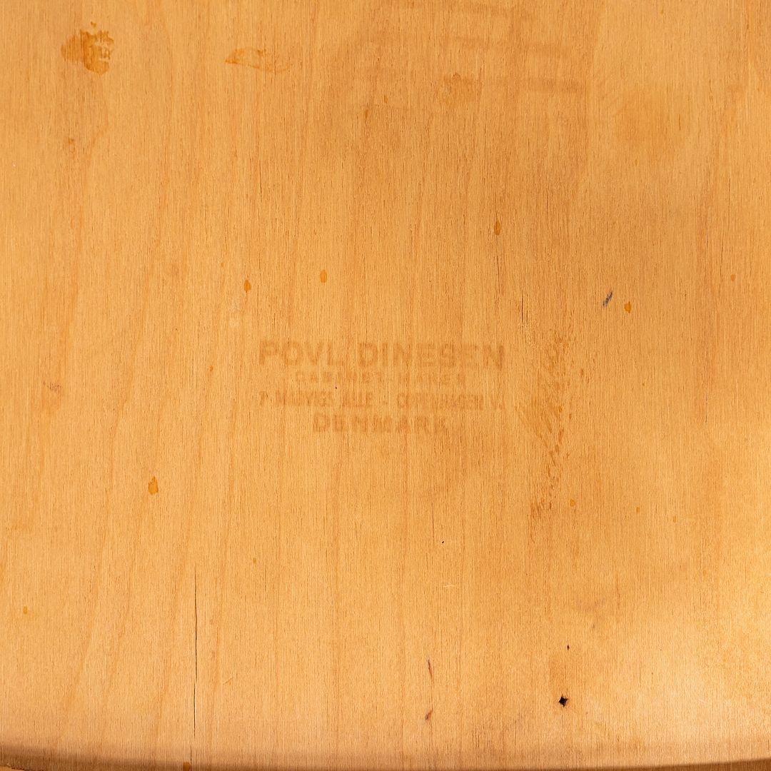 1958 Hans Wegner Loungesessel und Ottomane für A.P. Gestohlen in neuem Sattelleder im Angebot 3