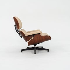 1958 Herman Miller Eames Lounge Chair e Ottoman in palissandro brasiliano