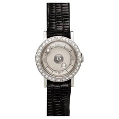 1958 Jaeger-LeCoultre Vintage Ladies Diamond Mystery Dial, 14K White Gold 1958 Jaeger-LeCoultre Vintage Ladies Diamond Mystery Dial, 14K White Gold