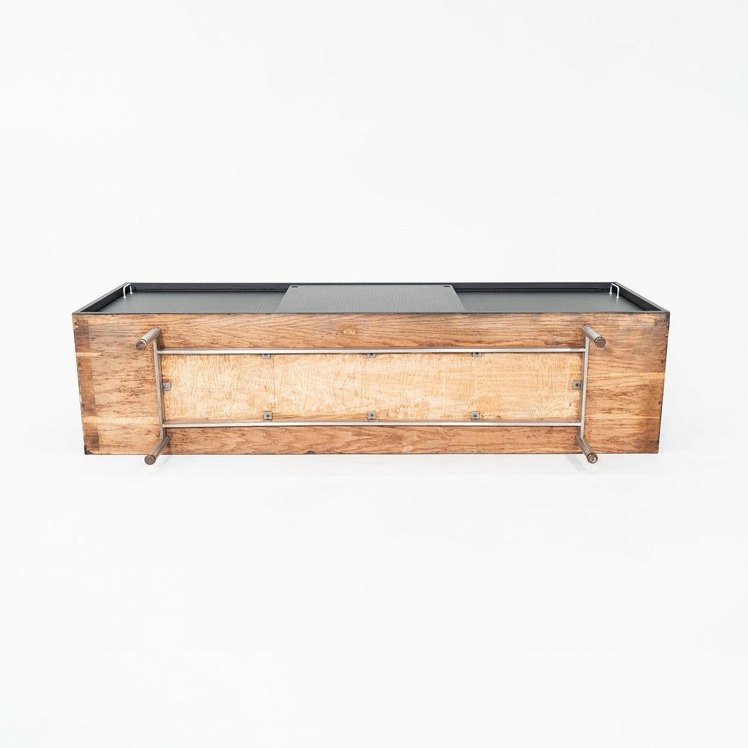 Milieu du XXe siècle Crédence / armoire Jens Risom en chêne ébénisé de Seagram Building, 1958 en vente