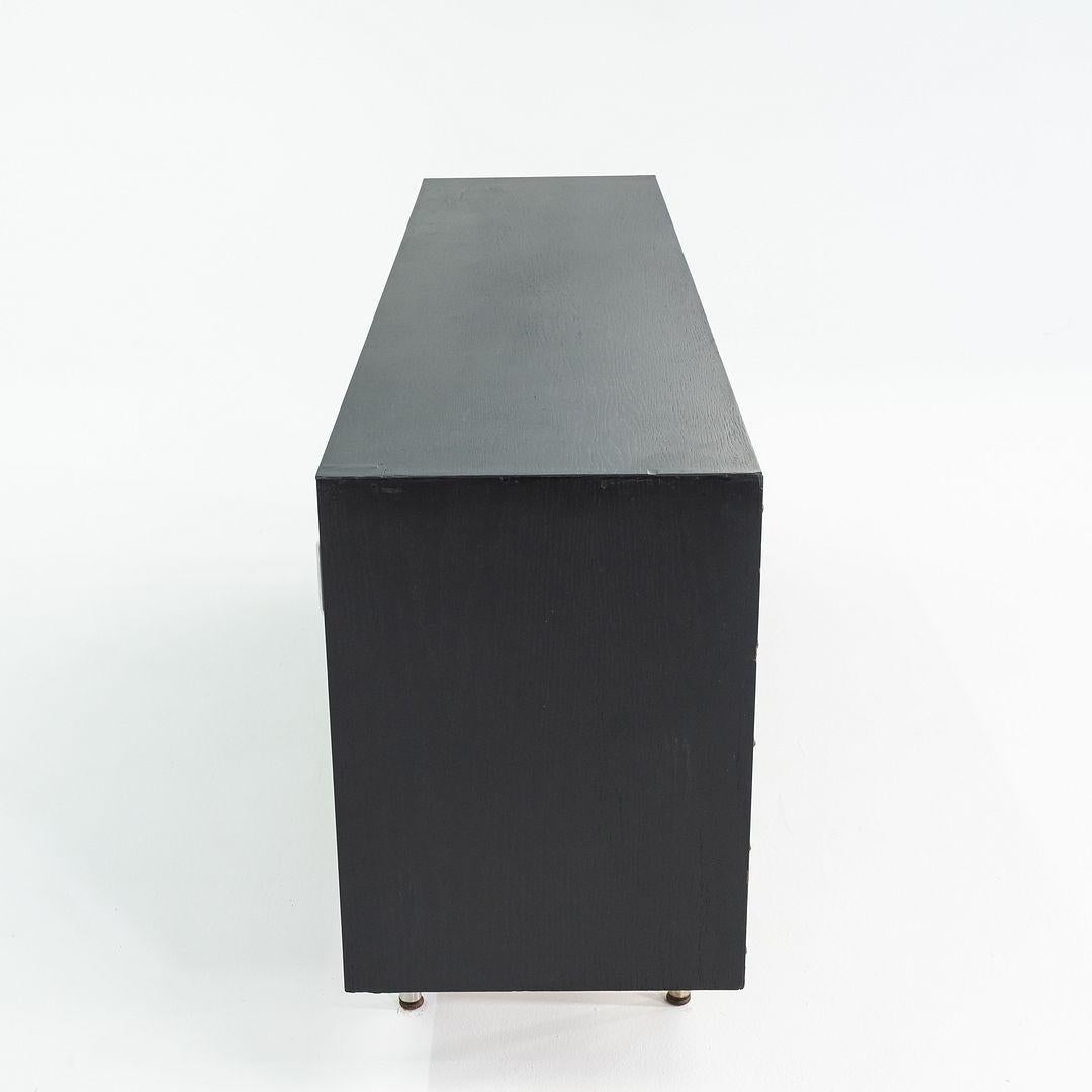 Crédence / armoire Jens Risom en chêne ébénisé de Seagram Building, 1958 en vente 2