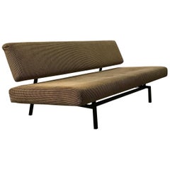1958, Martin Visser, Original 1st Version Sleeper with Velvet Fabric, Black Base