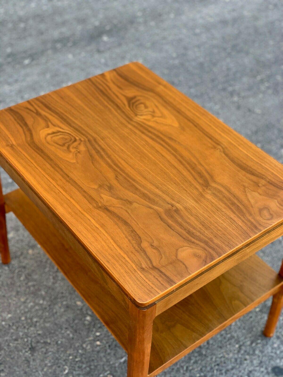 1958 Mid-Century Modern Drexel Declaration End Tables Kipp Stewart In Excellent Condition In Las Vegas, NV