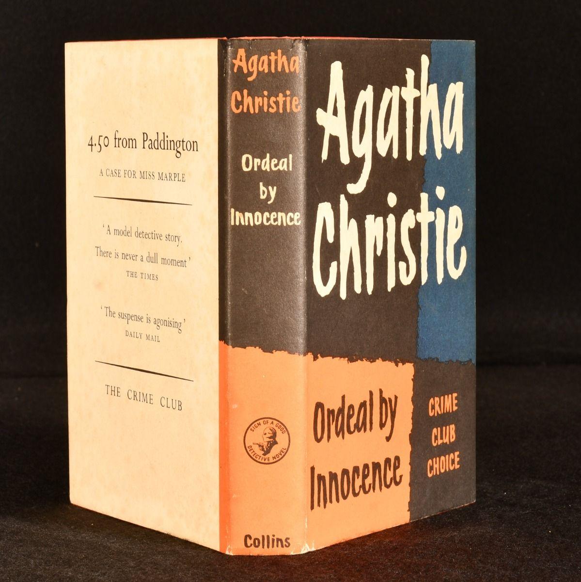 A vanishingly scarce to see signed first edition of this classic Christie mystery.

The first edition, first impression, with no further impressions stated. In the original unclipped dust wrapper.

Signed and dedicated by the author to the front