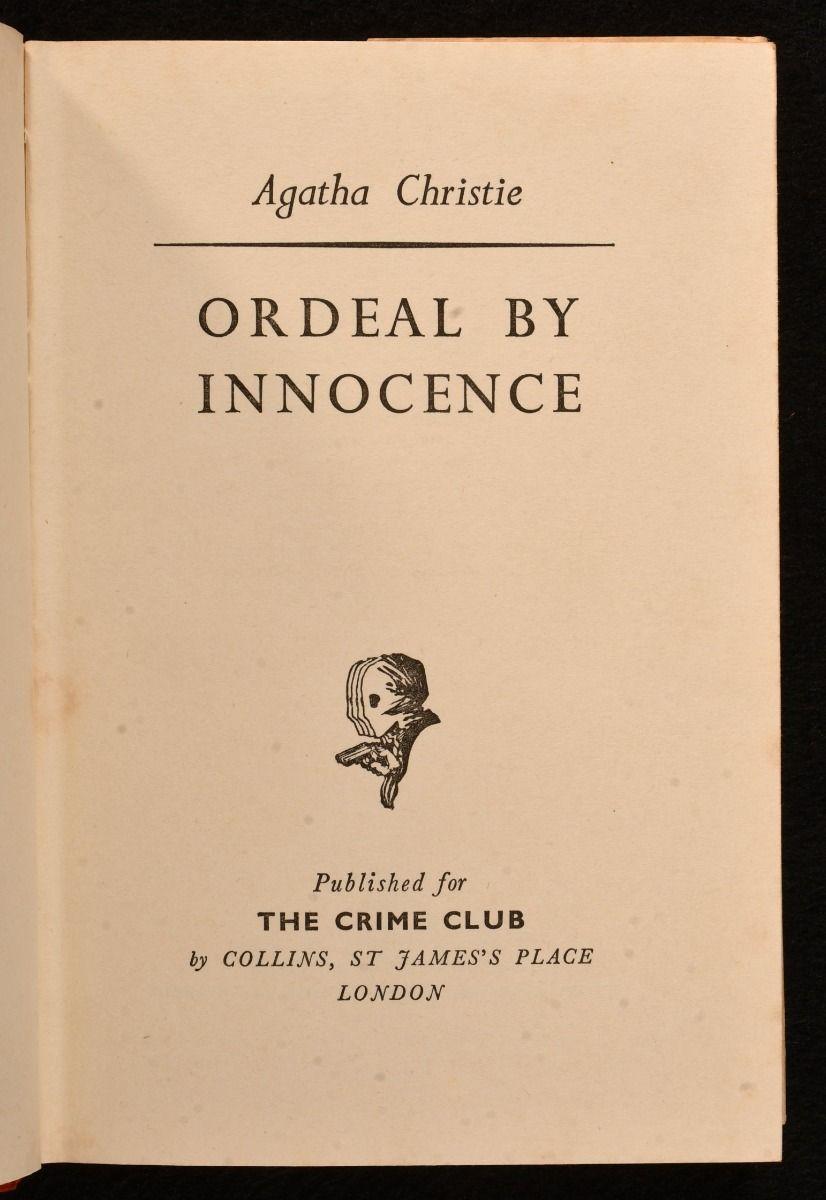 Mid-20th Century 1958 Ordeal By Innocence