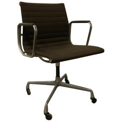 1958, Ray and Charles Eames for Herman Miller, Brown Office Chair Plus Armpads