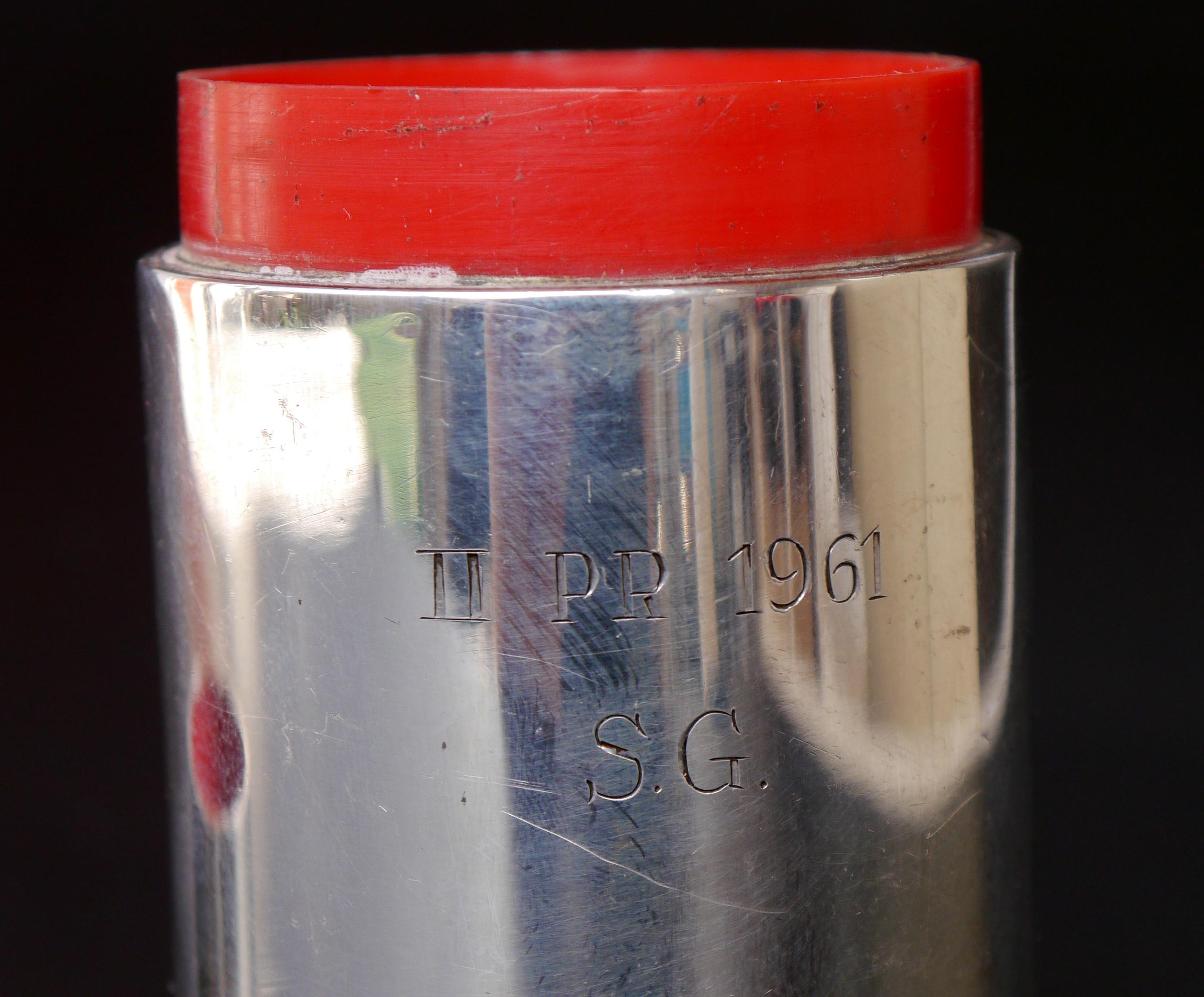 1958 Premio Tiro al Blanco en Plata de Ley / 127 gr en venta 5