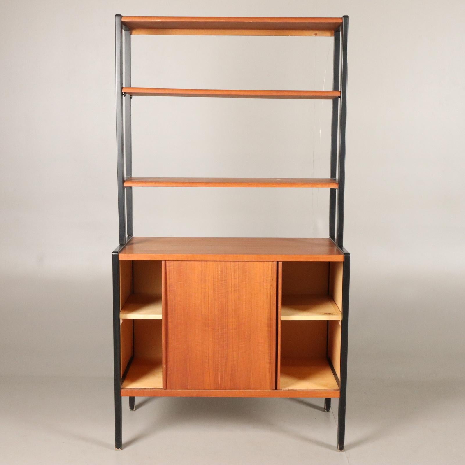 1958, Bücherregal aus Teakholz von Bertil Fridhagen für Bodafors, Schweden (Schwedisch)