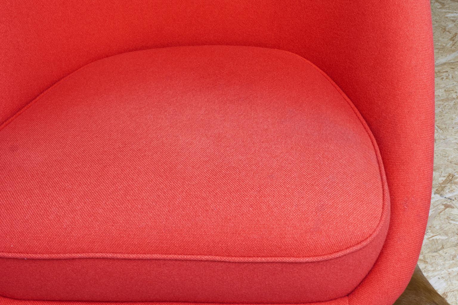 1958 Theo Ruth Red Club Chair no. 115 for Artifort, the Netherlands 1