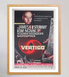 1958 Vértigo Cartel Vintage Original