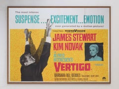 1958 Vertigo UK Quad Original Vintage Poster