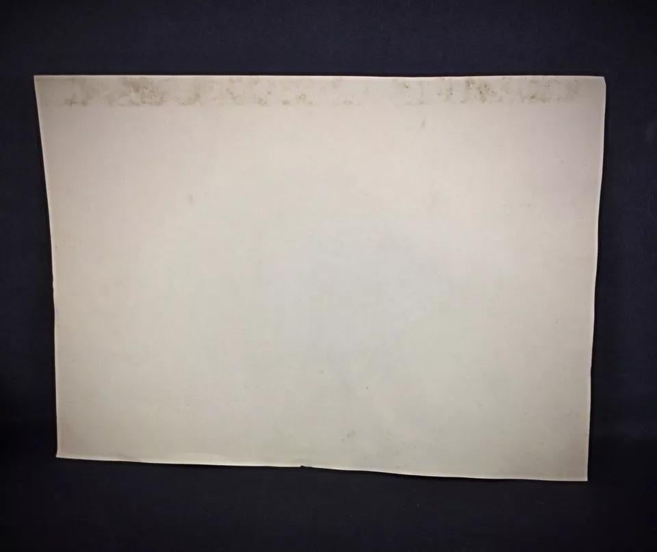Papier Nature morte au coq à l'aquarelle de 1958 par J. René Rommel - Signée  - 2Y292 en vente