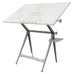 1958 Wim Rietveld "REPLY" Drafting Table with Gray Frame
