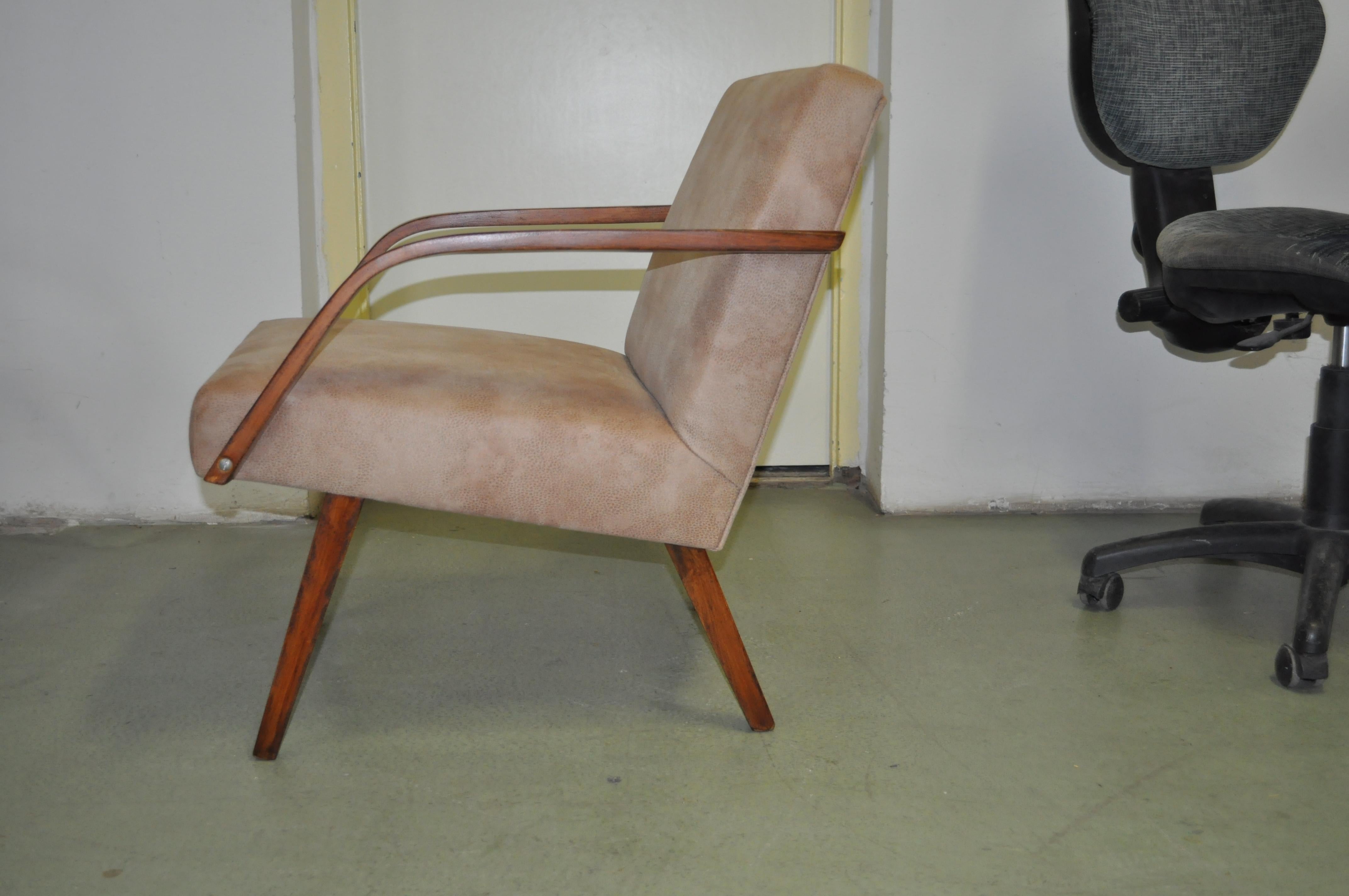 Czech 1958s Two Lounge Chair by Expo 58 Brusel For Sale