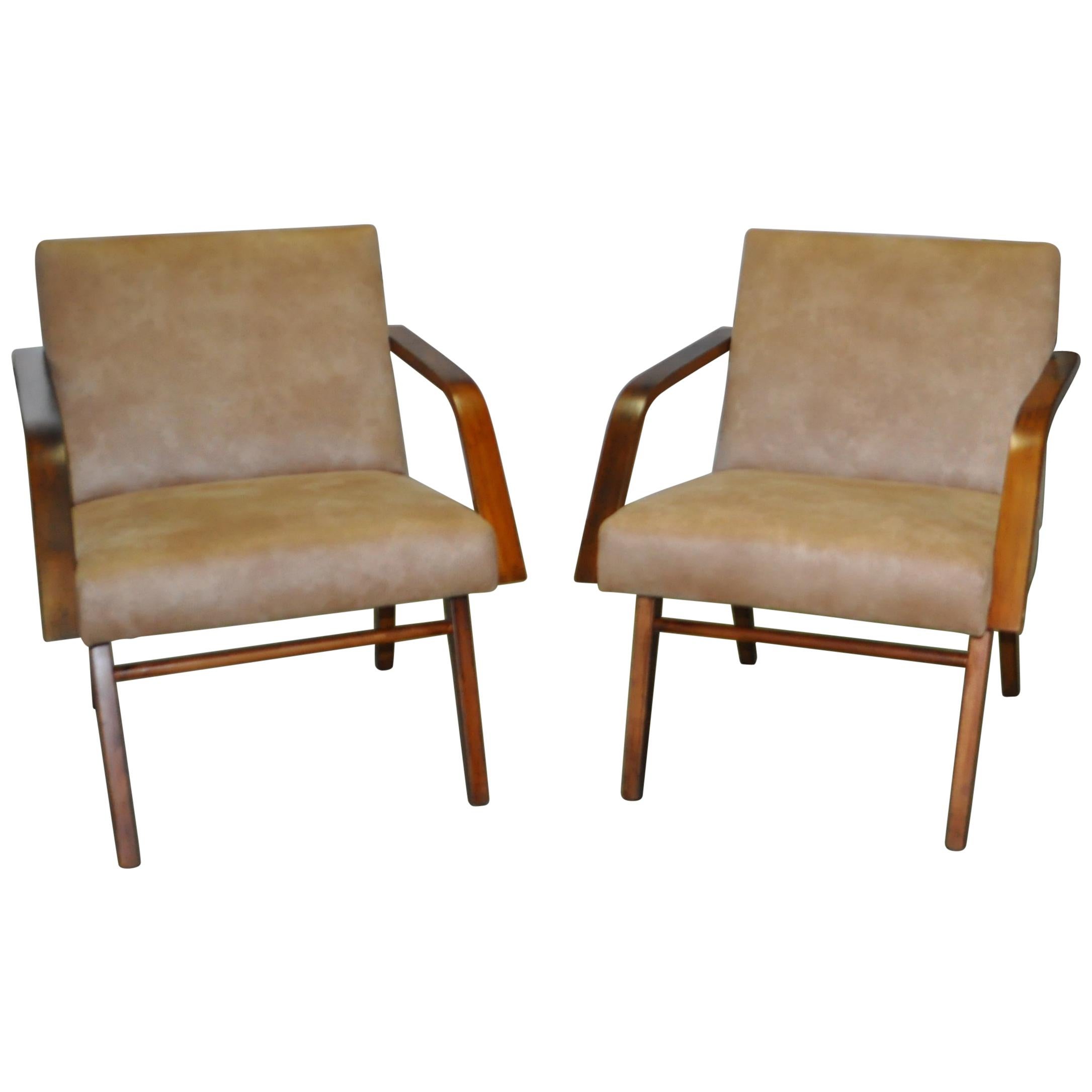 1958s Two Lounge Chair by Expo 58 Brusel For Sale