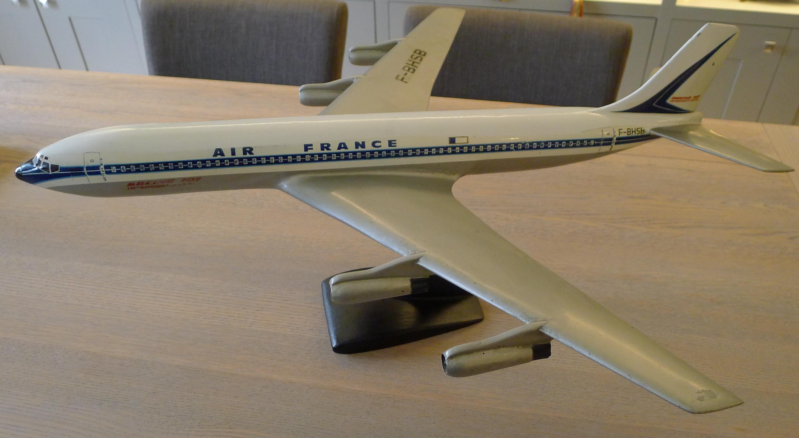 1959 Boeing 707-328B Modell – Air France im Angebot 5