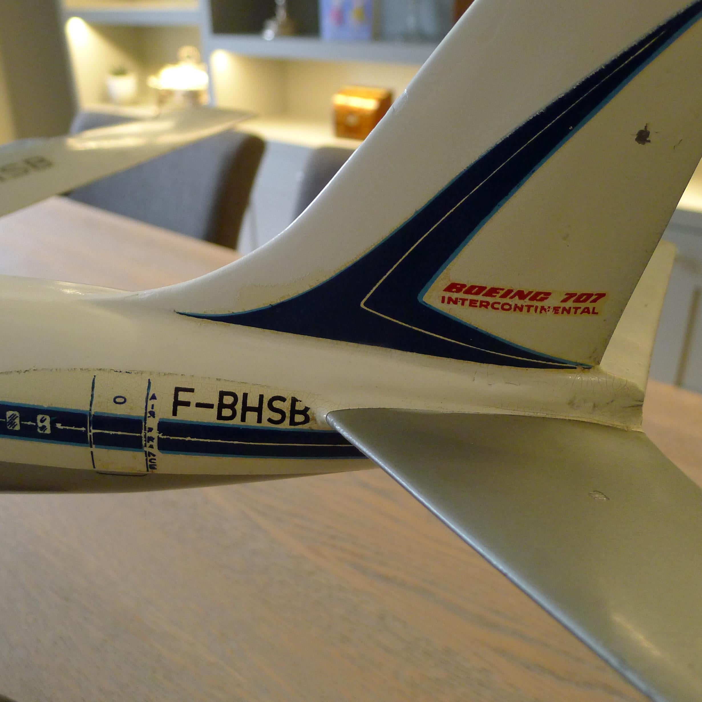 French 1959 Boeing 707-328B Model - Air France For Sale