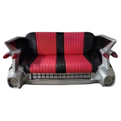 1959 Cadillac Style Sofa — Iconic Automotive-Inspired Design