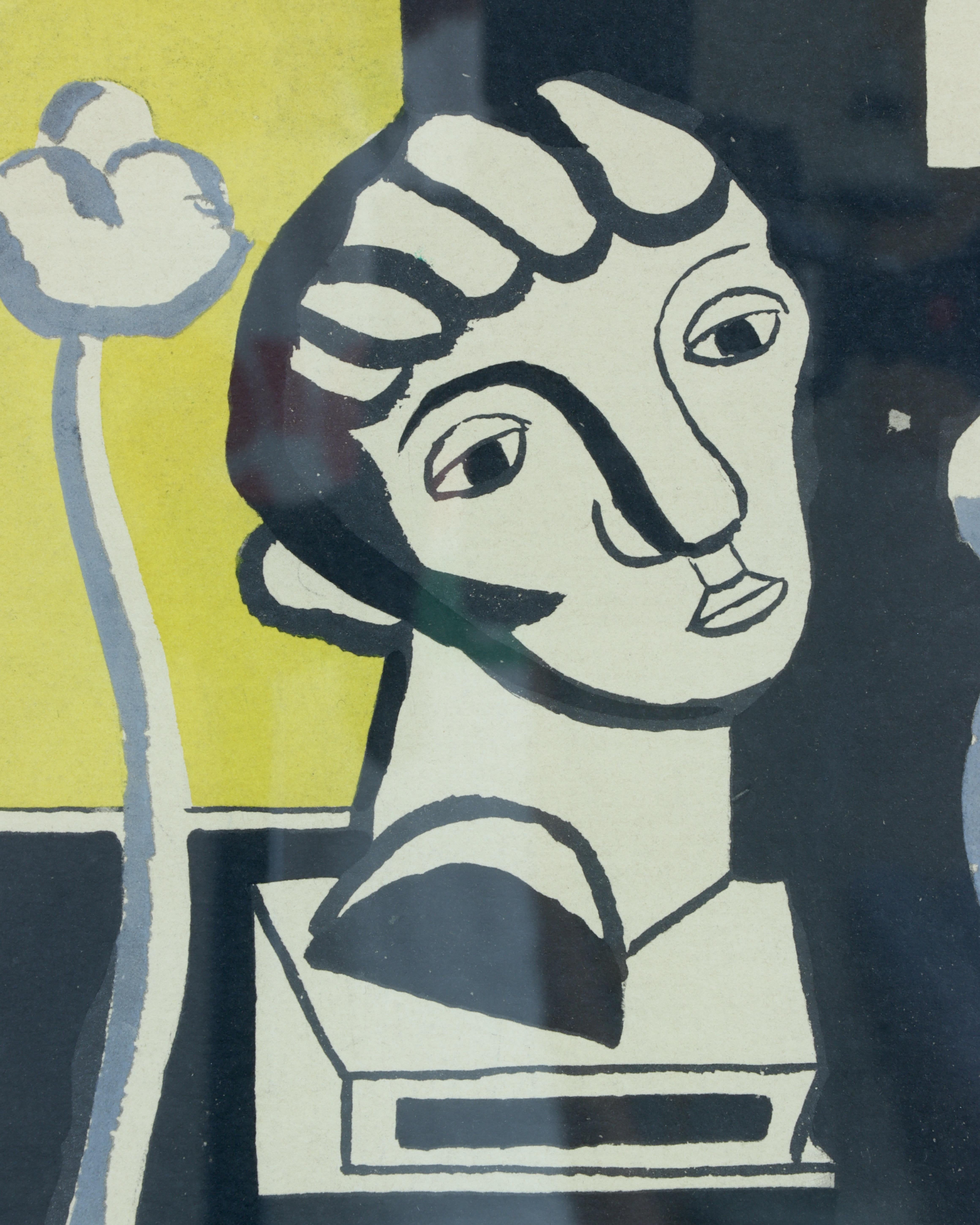 1959 Fernand Léger Stampa Pochoir in vendita 5