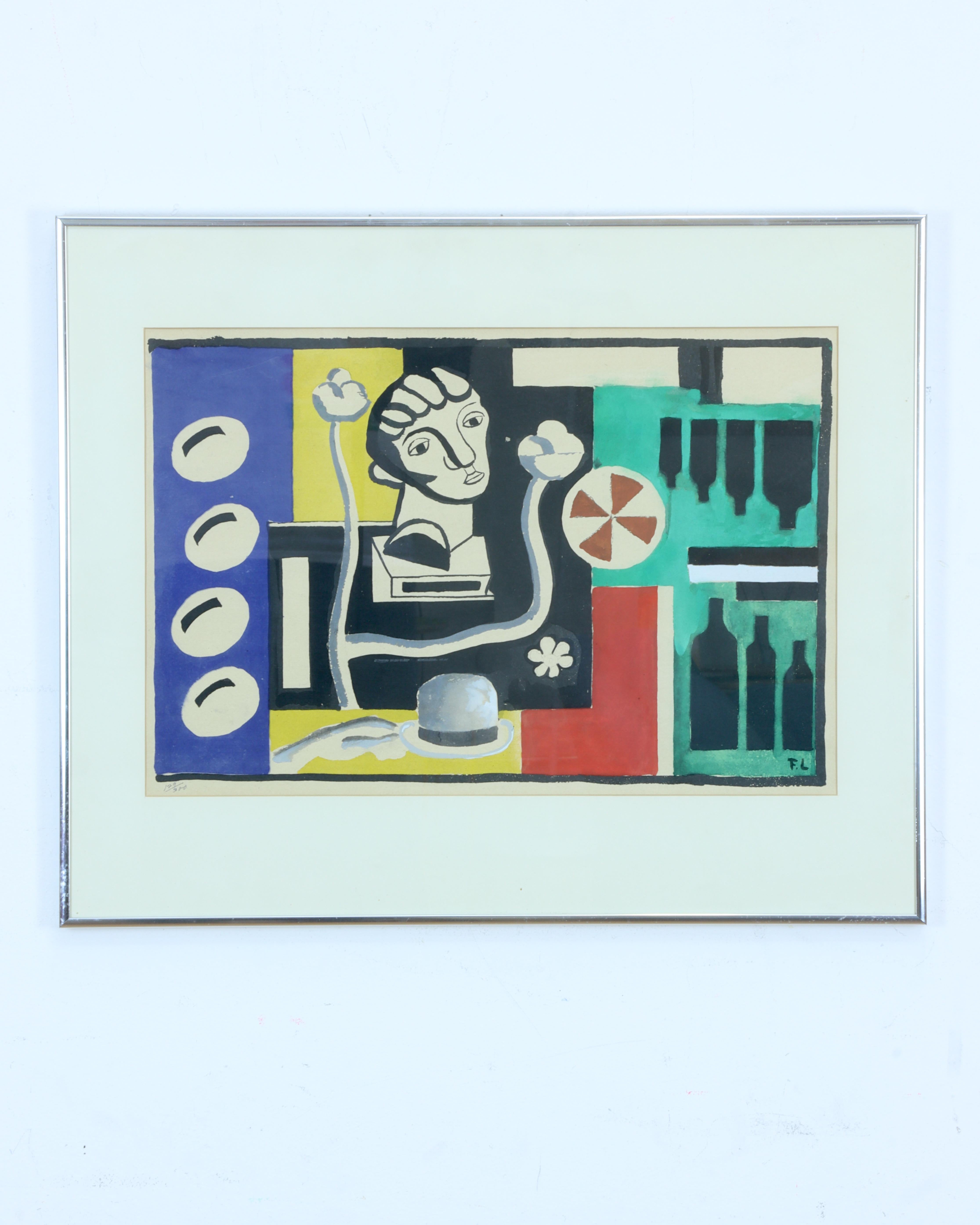 1959 Fernand Léger Stampa Pochoir in vendita 7