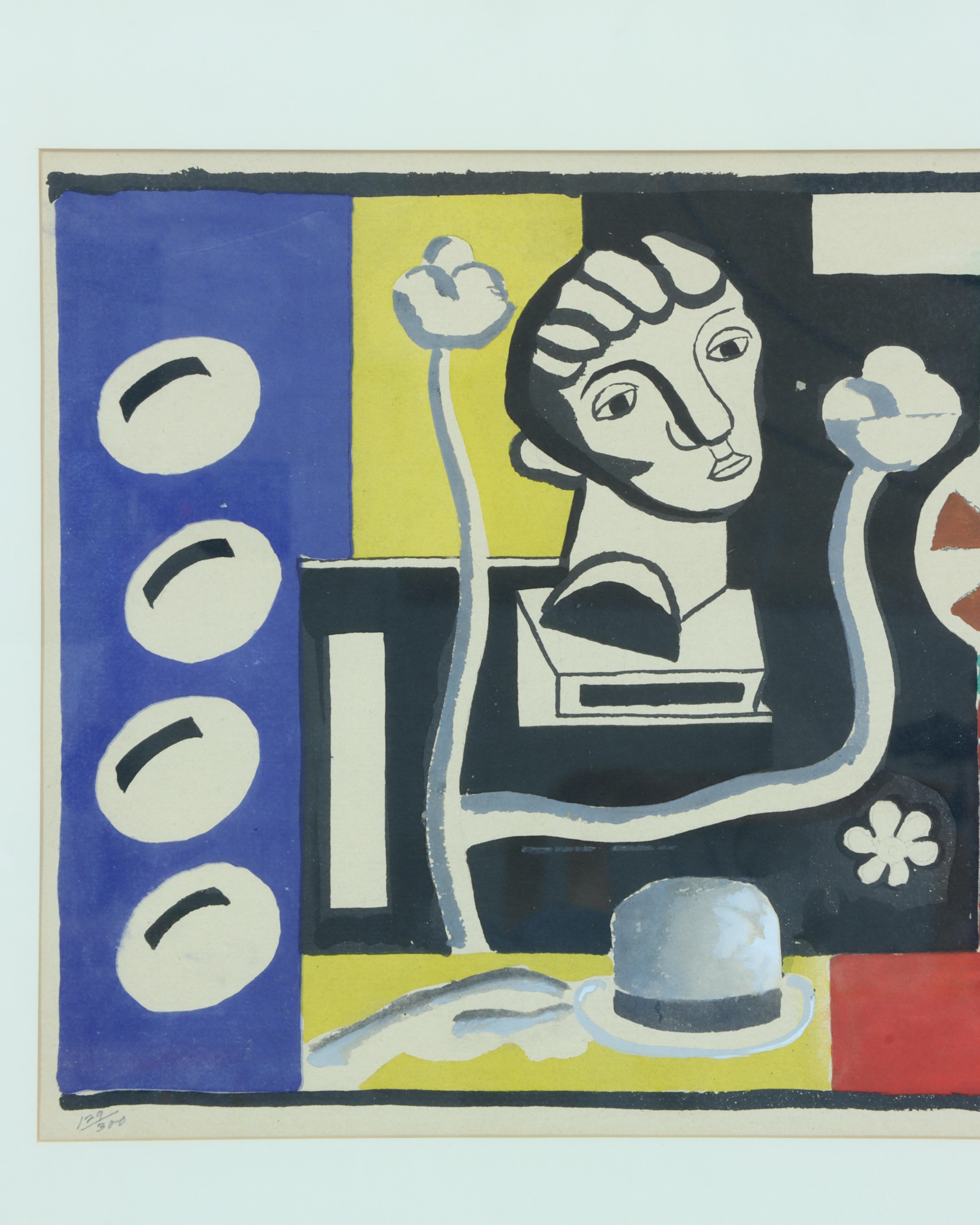 1959 Fernand Léger Stampa Pochoir in vendita 1