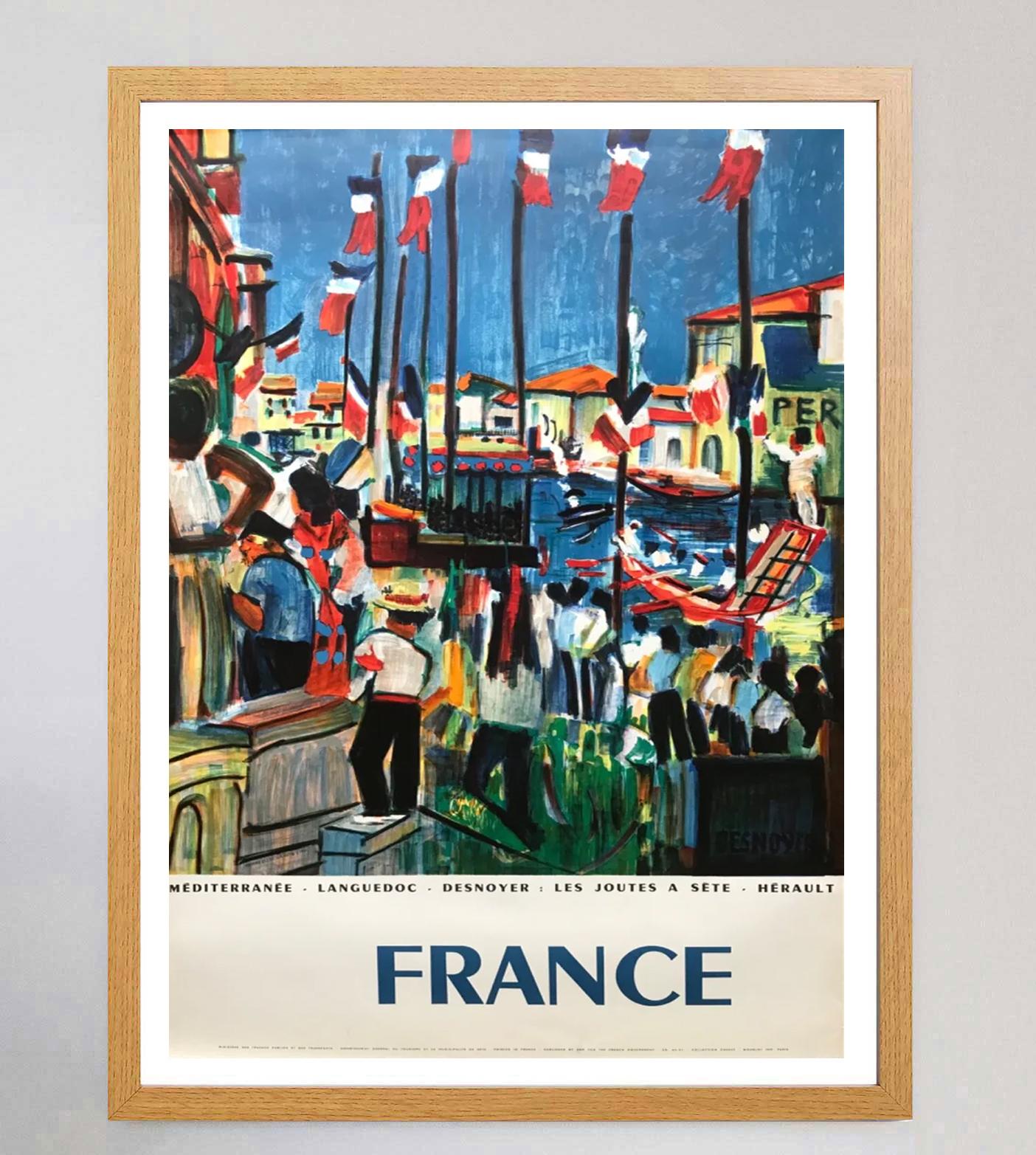 Français Affiche vintage originale de Desnoyer, France, 1959 en vente