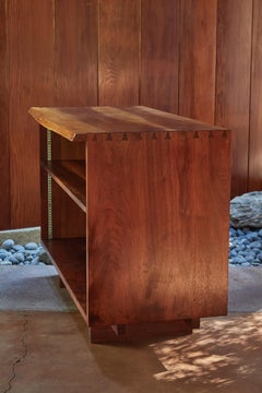 1959 George Nakashima Open Cabinet in Persian Walnut with Signature