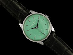 1959 IWC Vintage Mens Watch, Cal. 853 Automatic with Tiffany Blue Dial - SS