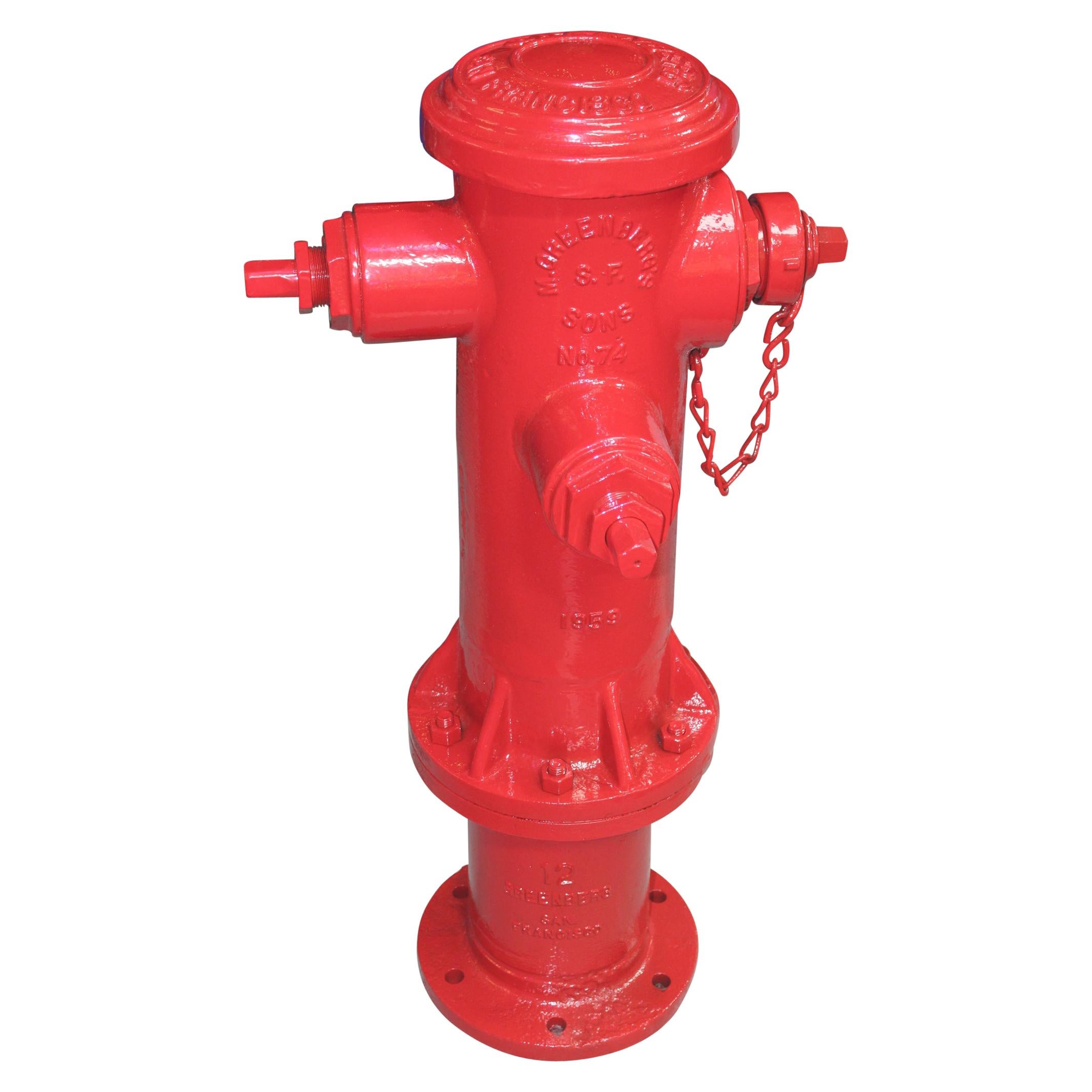 1959 M. Greenberg's Sons Fire Hydrant For Sale