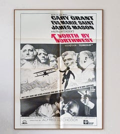 1959 North by Northwest Original Vintage Poster