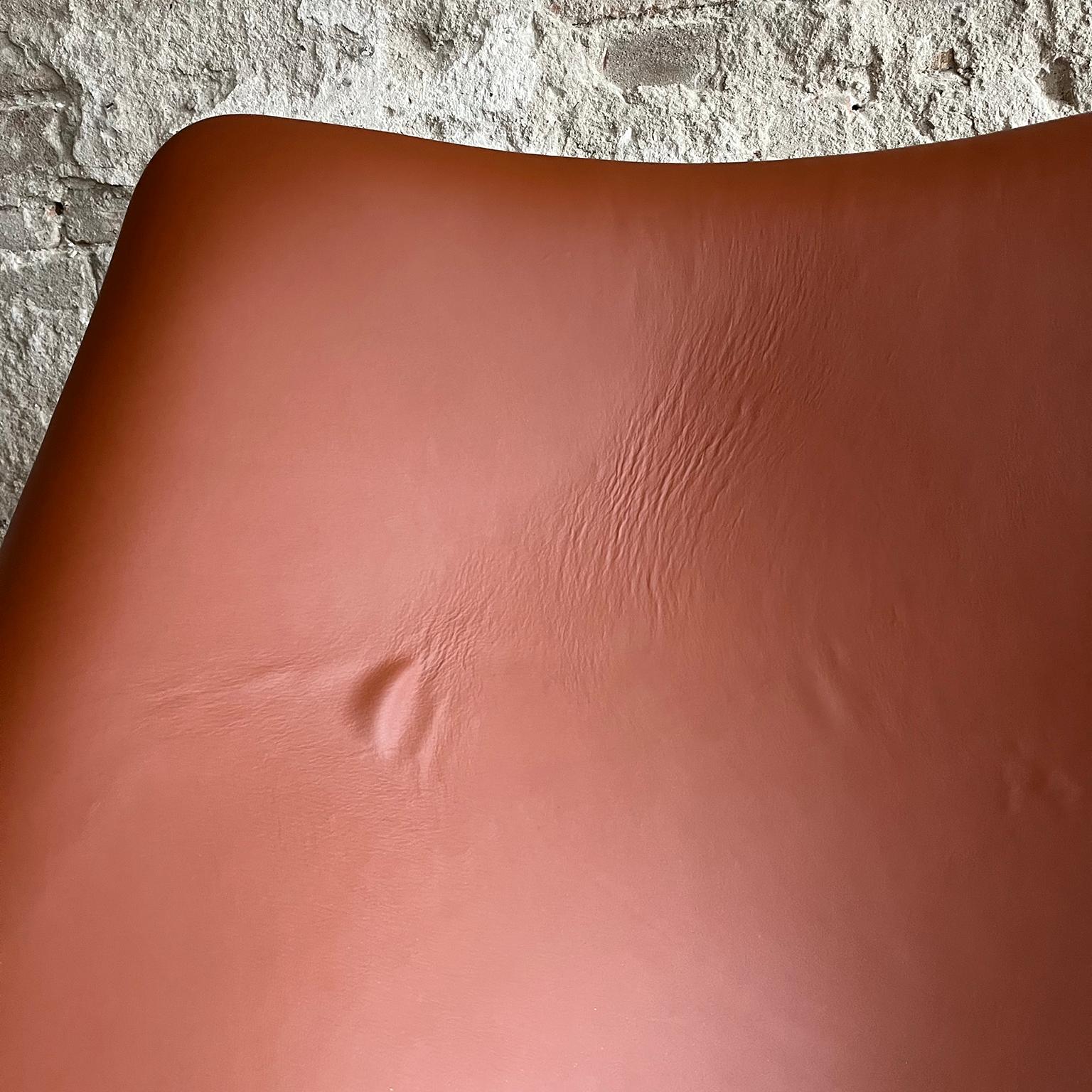 1959, Pierre Paulin, Large Early Oyster, Easy Chair F157 in Brown Leather For Sale 3