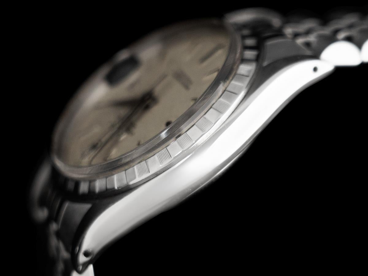 1959 Rolex Vintage Mens Early Datejust, Ref. 6605 - Stainless Steel For Sale 1
