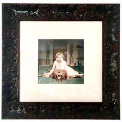 1959 Slim Aarons Giclee Photograph "Beauty & The Beast" Framed