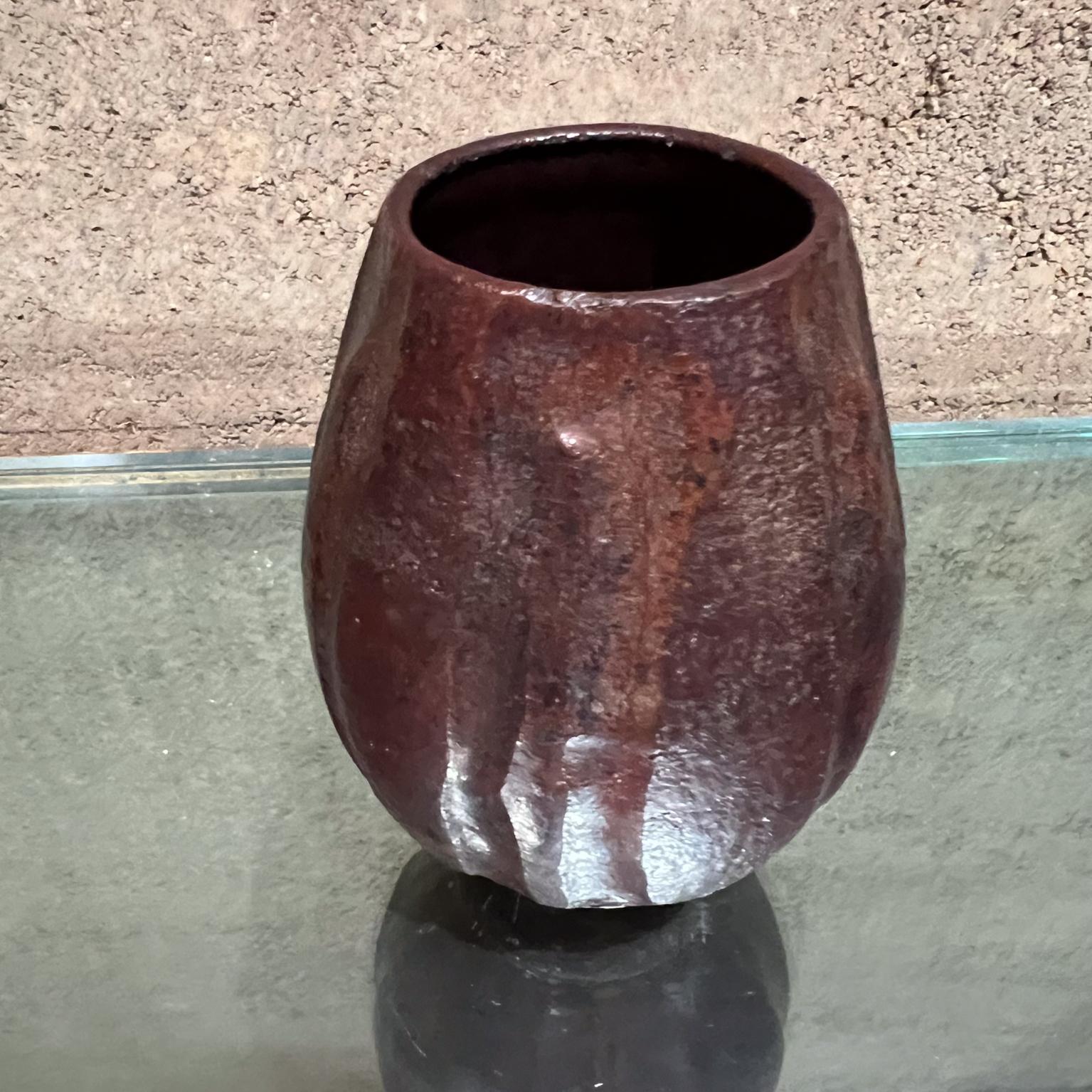 Mid-Century Modern 1959 Small Vase Architectural Art Pottery California  For Sale