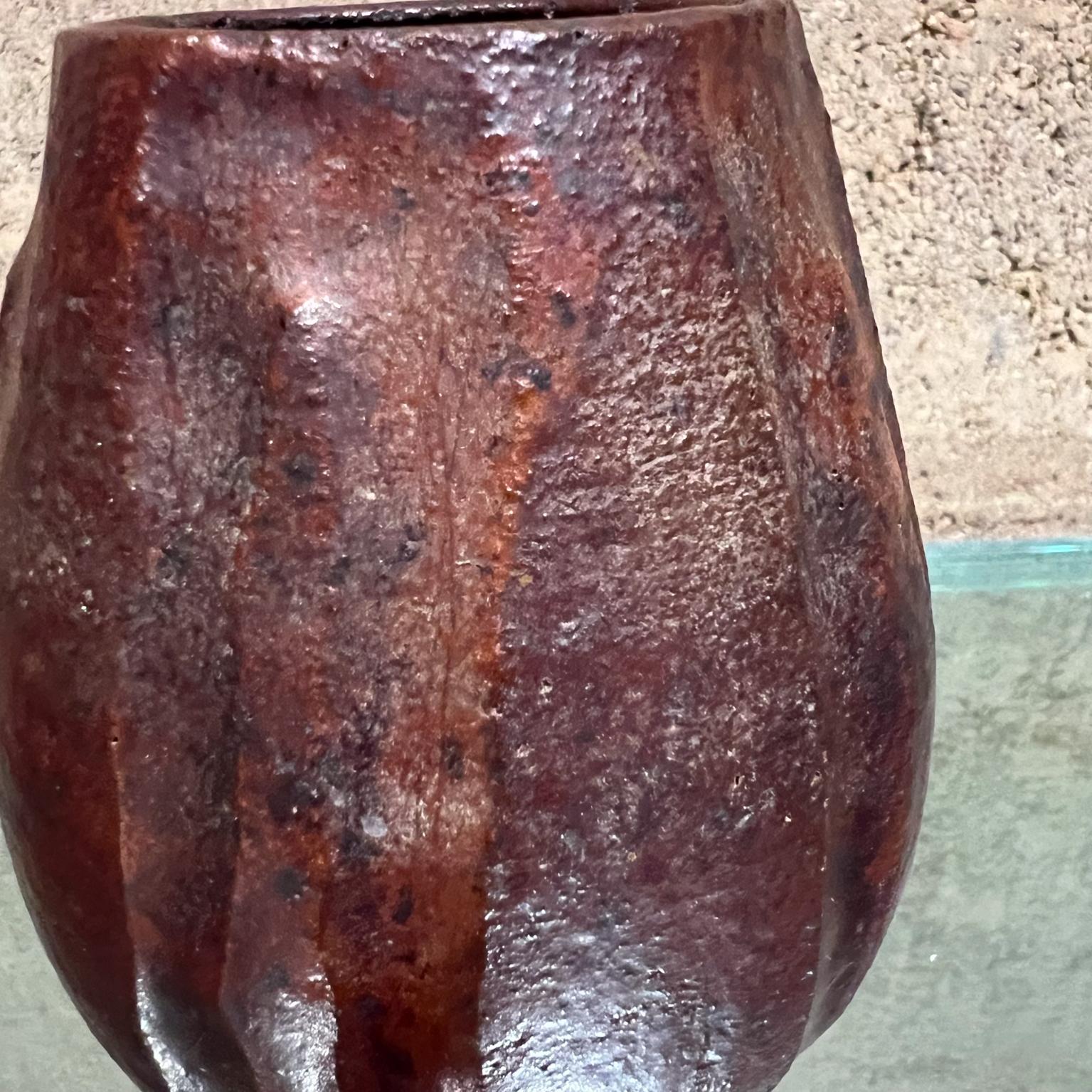 1959 Small Vase Architectural Art Pottery California  In Good Condition For Sale In Chula Vista, CA