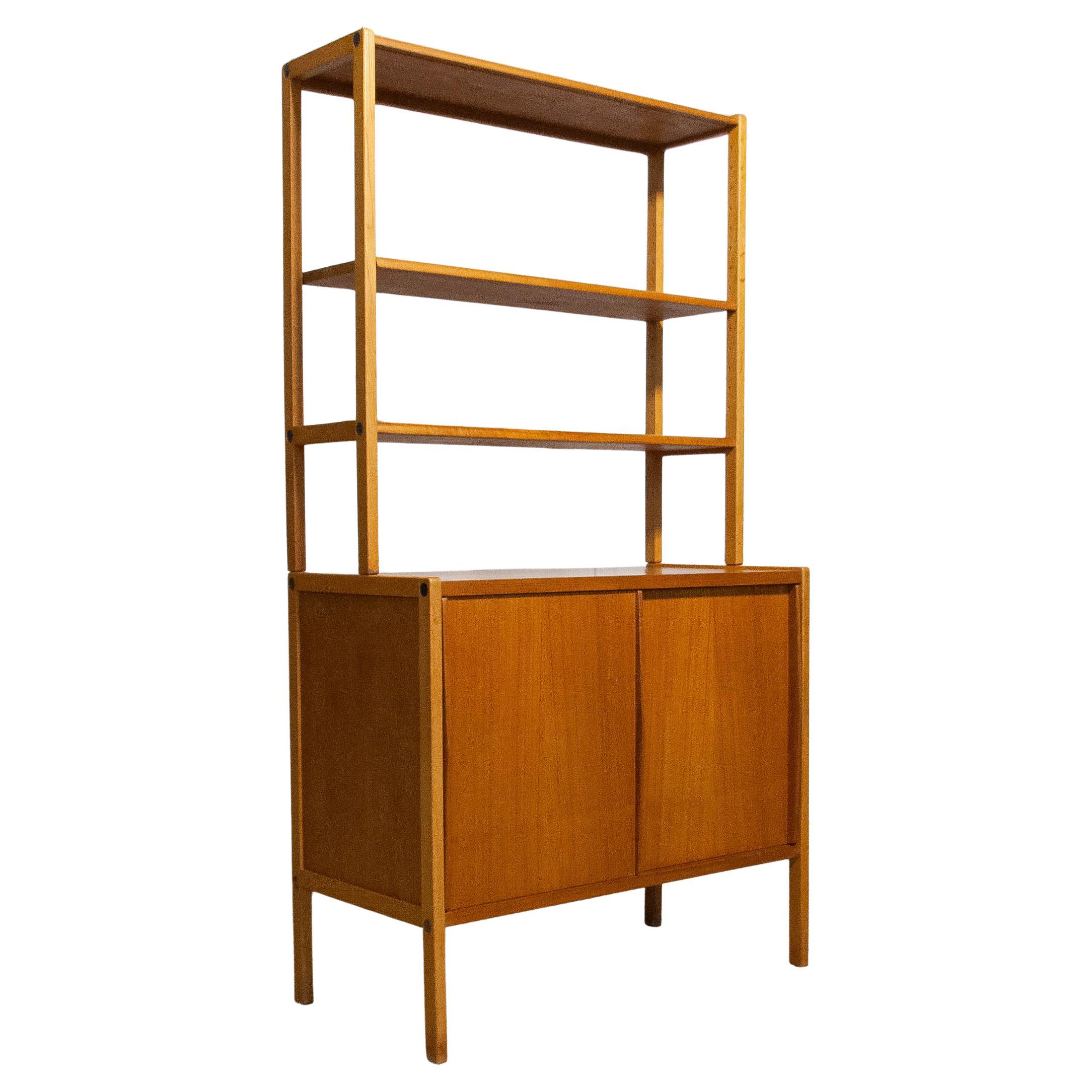 1959 Teakholz-Bücherregal von Bertil Fridhagen