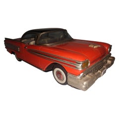 Retro 1959 Two Tone Tin Litho Oldsmobile Coupe Japan