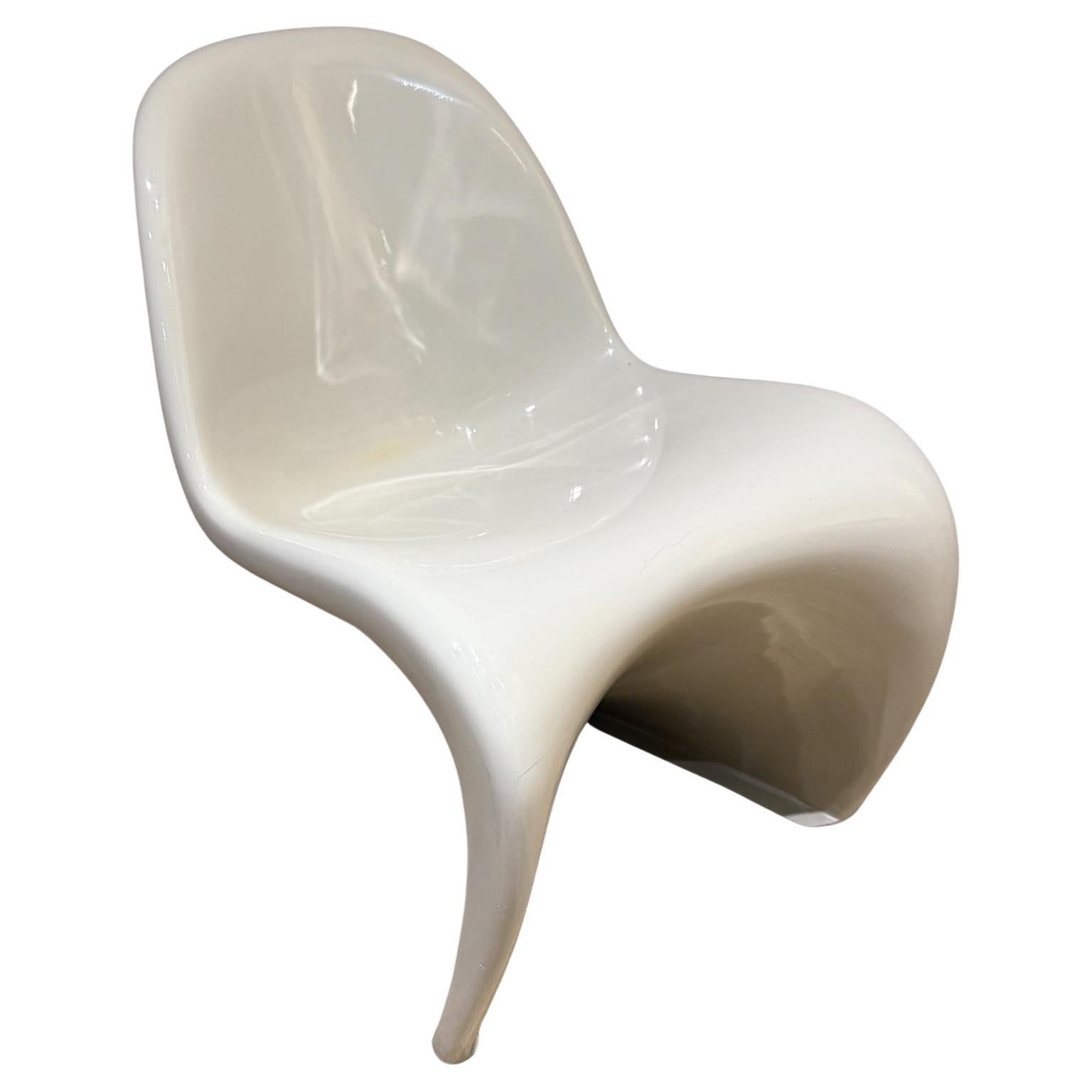 1959 Verner Panton Silla S de fibra de vidrio para Herman Miller
