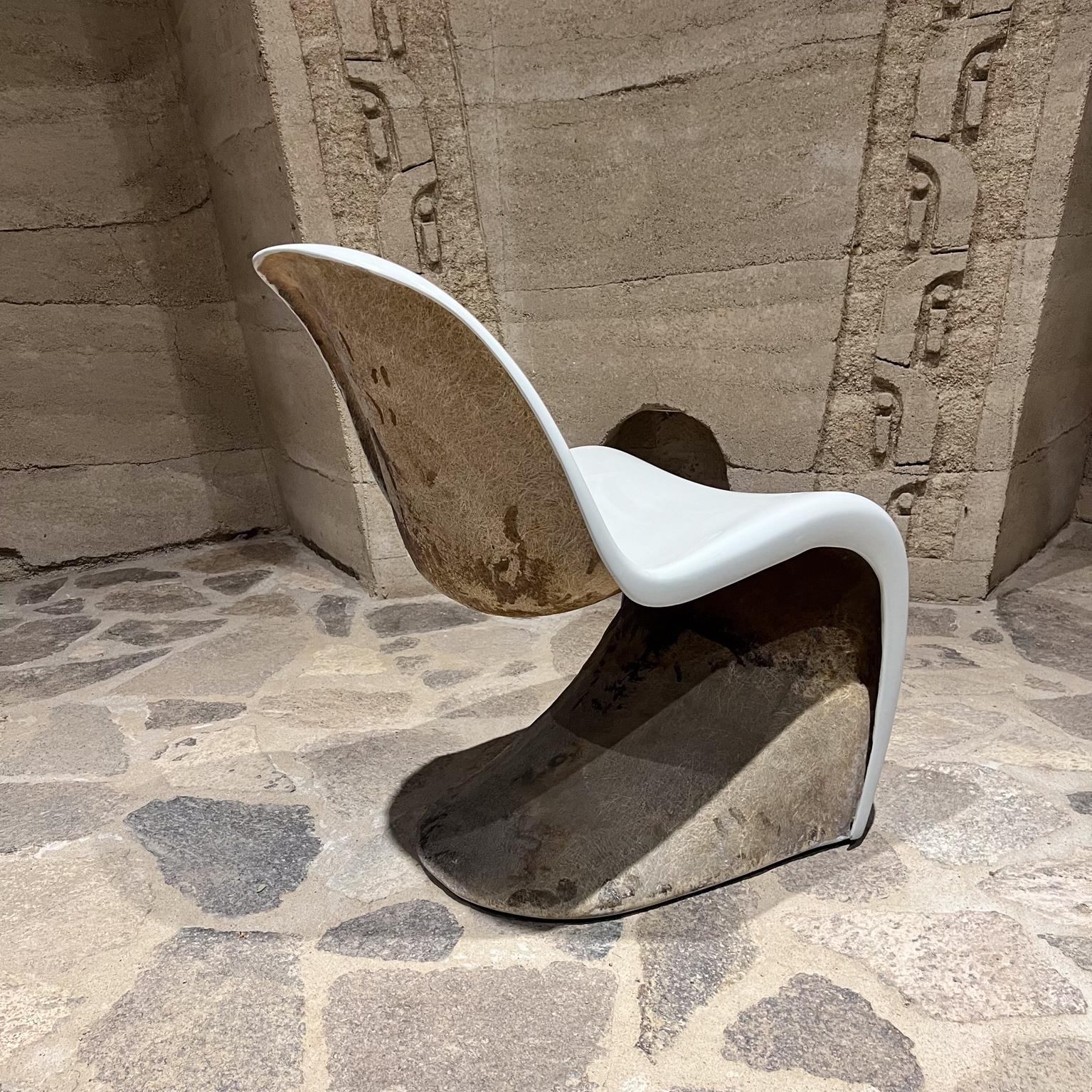 chaises panton blanche