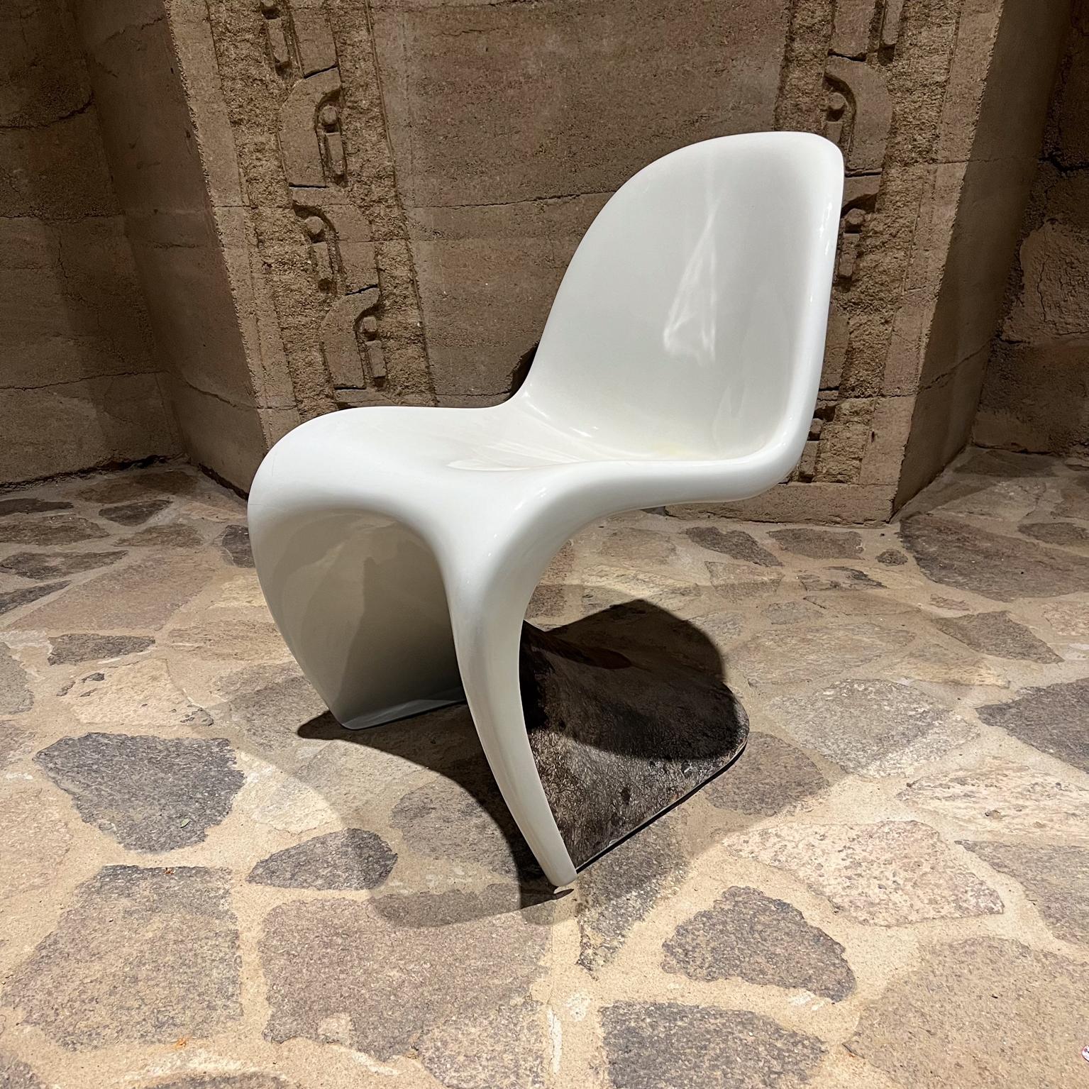 Milieu du XXe siècle Chaise Early Fiberglass S de Verner Panton pour Herman Miller, 1959 en vente