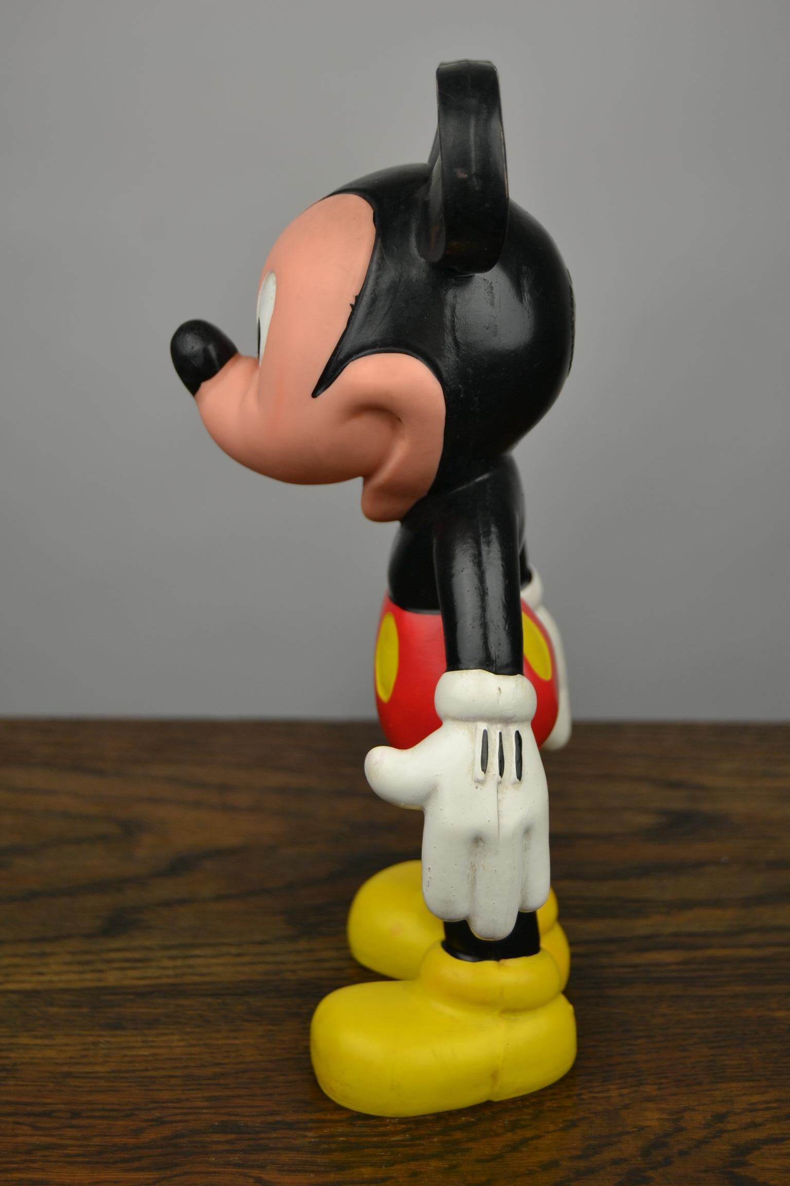 20th Century 1959 Walt Disney Productions Mickey Mouse Rubber Squeaky Doll 