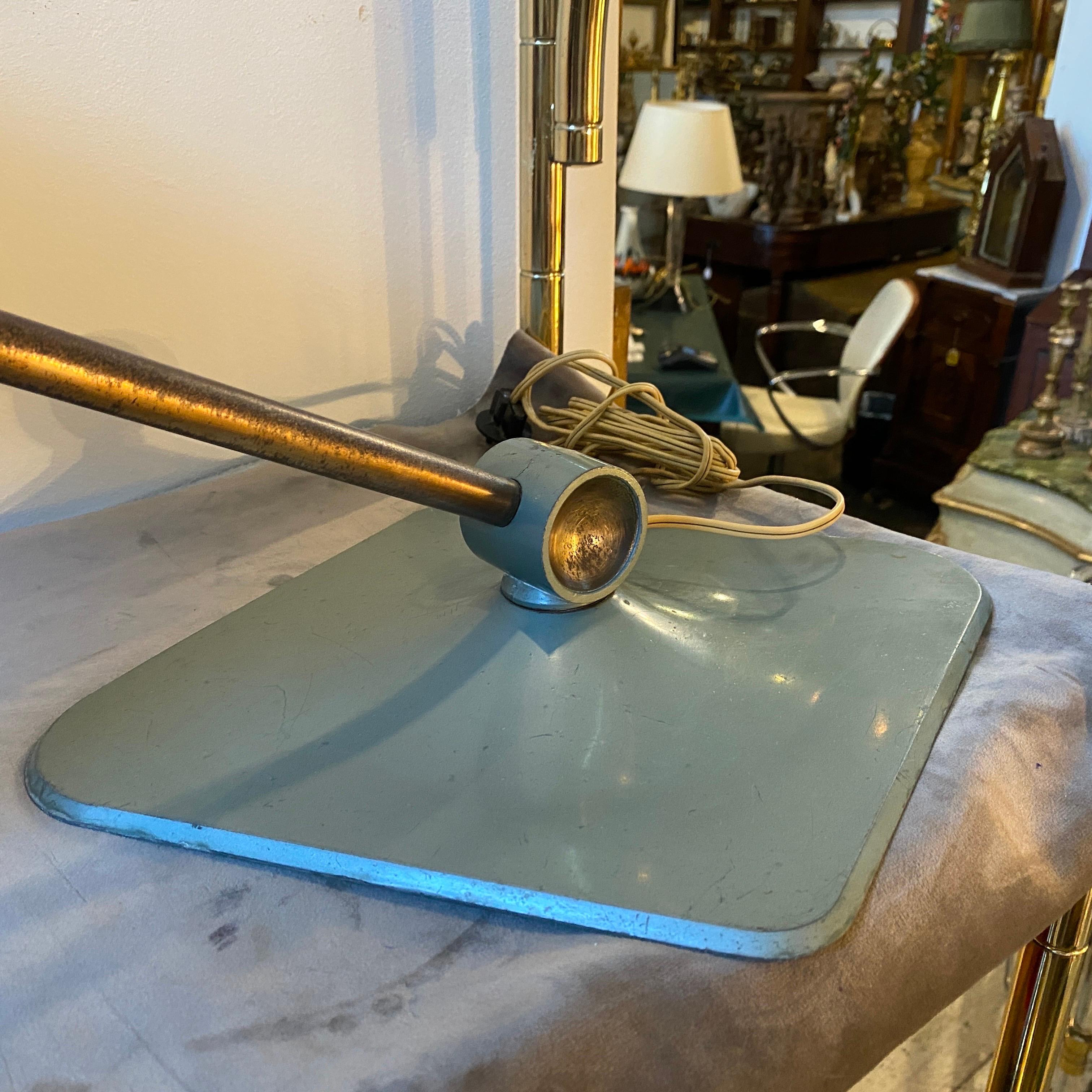 1959s Mid-Century Modern Industrial Dazor American Table Lamp In Good Condition In Aci Castello, IT