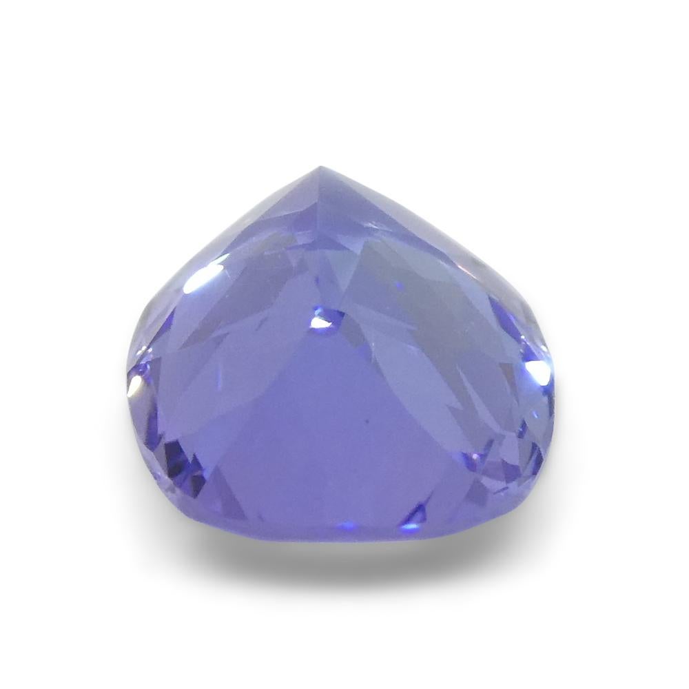 1.95ct Cushion Violet Blue Tanzanite from Tanzania For Sale 7