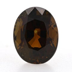 1.95ct Loose Sphene Gemstone - Oval Cut 8.23mm x 6.47mm