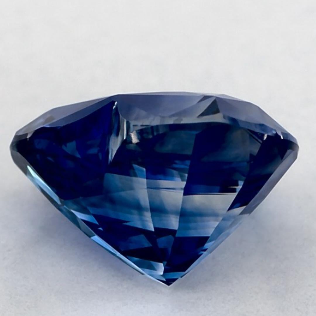 1.96 Ct Blue Sapphire Heart Loose Gemstone (pierre précieuse en vrac) Neuf - En vente à Fort Lee, NJ