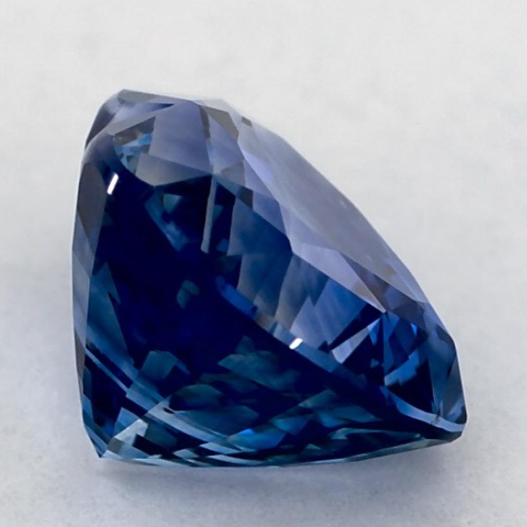 1.96 Ct Blue Sapphire Heart Loose Gemstone (pierre précieuse en vrac) en vente 1