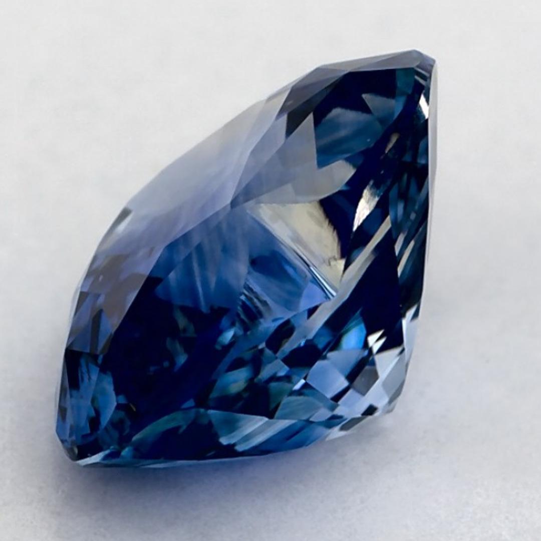 1.96 Ct Blue Sapphire Heart Loose Gemstone (pierre précieuse en vrac) en vente 3
