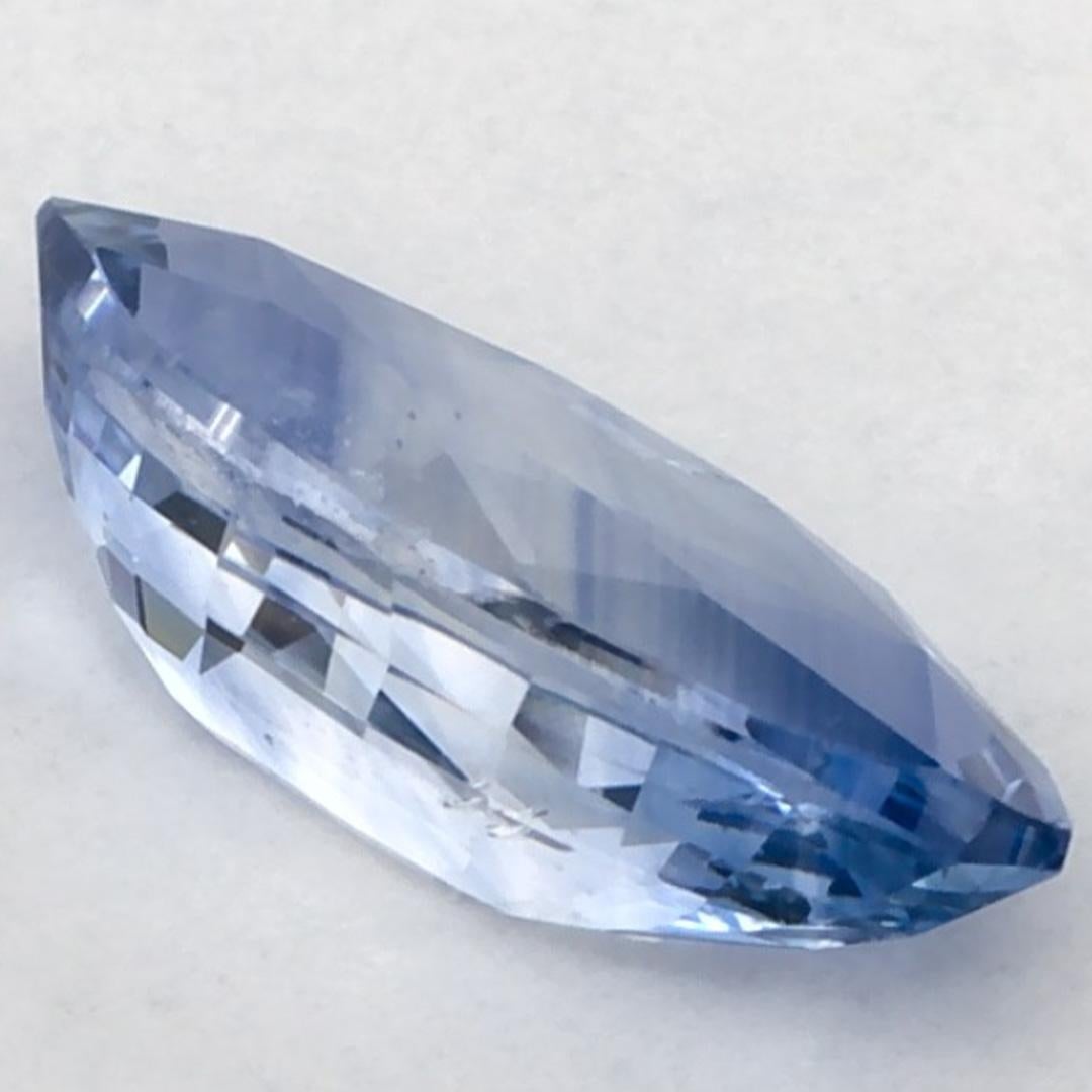 Gema suelta de zafiro azul marquesa de 1.96 qt en venta 1