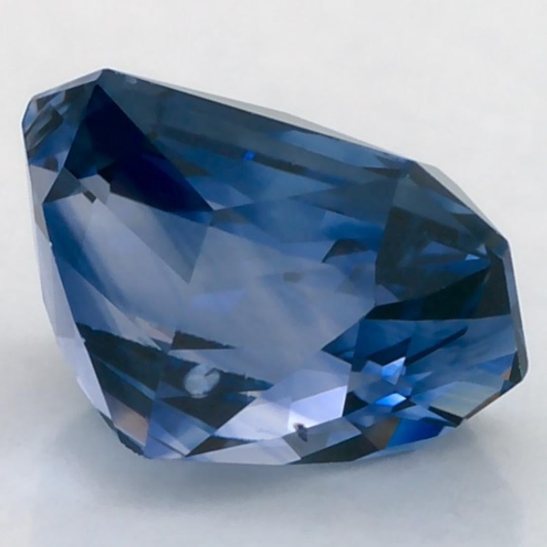 1.96 carati di zaffiro blu ottagonale sfuso in vendita 1