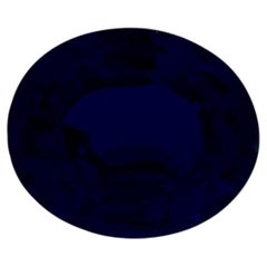 1.96 Ct Blue Sapphire Oval Loose Gemstone